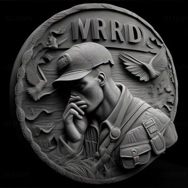 3D model RAID World War 2 game (STL)